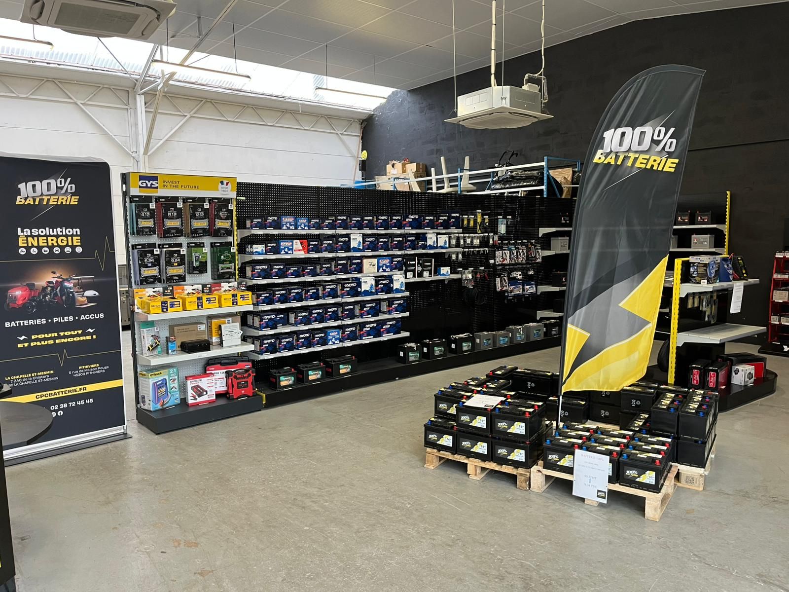 Batteries et services CPC Batteries - multimédia, transports, matériel professionnel et loisirs